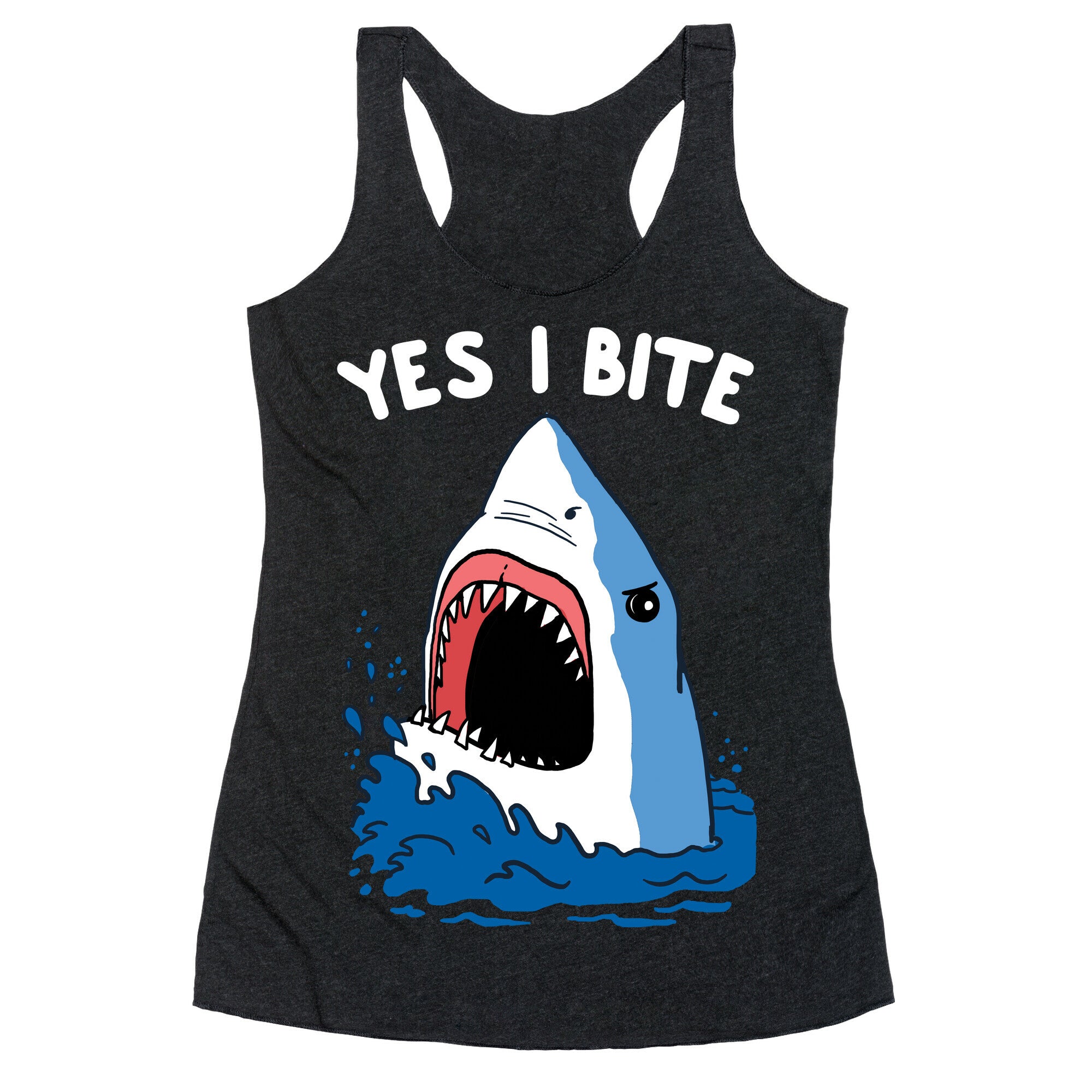 Yes I Bite Racerback Tank